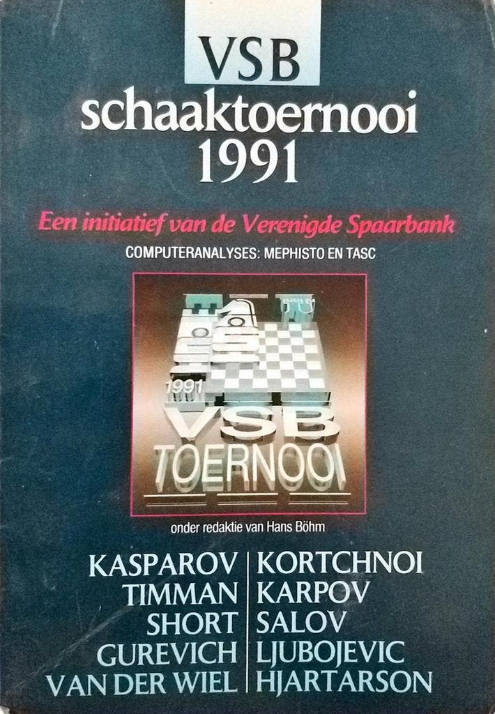 VSB SCHAAKTOERNOOI 1991 9789051212921 Hans Böhm, Livres, Loisirs & Temps libre, Envoi