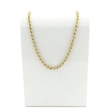 Gouden gedraaide schakelketting, Ophalen of Verzenden