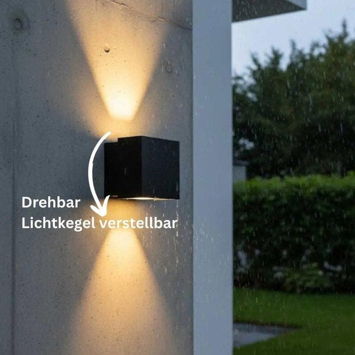 Akzent outdoor wall light - Wandlamp (2) - accent - Metaal -, Antiek en Kunst, Kunst | Designobjecten