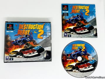 Playstation 1 / PS1 - Destruction Derby 2 - Big Box, Games en Spelcomputers, Games | Sony PlayStation 1, Verzenden, Gebruikt