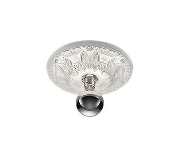 Trio LILLY plafondlamp | E27 Fitting | wit | Ø 30 cm | IP20, Verzenden, Nieuw