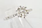 Bague de fiançailles - 18 carats Or blanc - 1.12ct. tw.