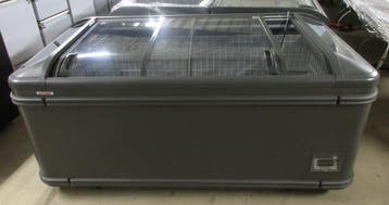 AHT Paris Diepvrieskist met LED-Verlichting – Antraciet –