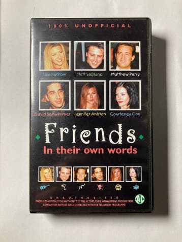 FRIENDS IN THEIR OWN WORDS (VHS), Gebruikt
