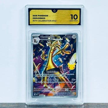 Pokémon Graded card - Gholdengo 142 - 30th Anniversary –