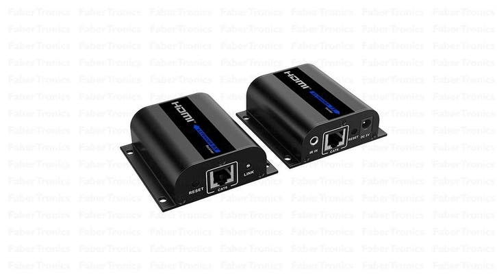 HDMI extender over UTP met IR en loop uit  - Huismerk, Bricolage & Construction, Électricité & Câbles, Enlèvement ou Envoi
