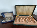 Ménagère (14) - Argent 800 - Cuillères/porte-serviettes