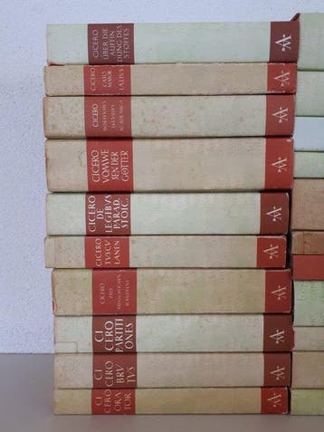 Marcus Tullius Cicero - Lot met 29 delen van Cicero - 1990