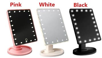 Make up spiegel +LED 360 graden makeup make-up verlichting *, Verzenden, Nieuw
