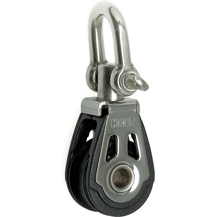 Holt 20mm Blok met Wartel, Watersport en Boten, Accessoires en Onderhoud, Nieuw, Ophalen of Verzenden