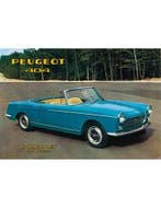 1961 PEUGEOT 404 CABRIOLET LEAFLET FRANS