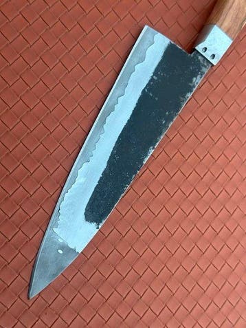 Custom Hand-Forged Premium Chefs Knife - Tafelmes - Staal,