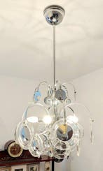 Kroonluchter - Muranoglas - Sciolari-stijl met 6 lampen