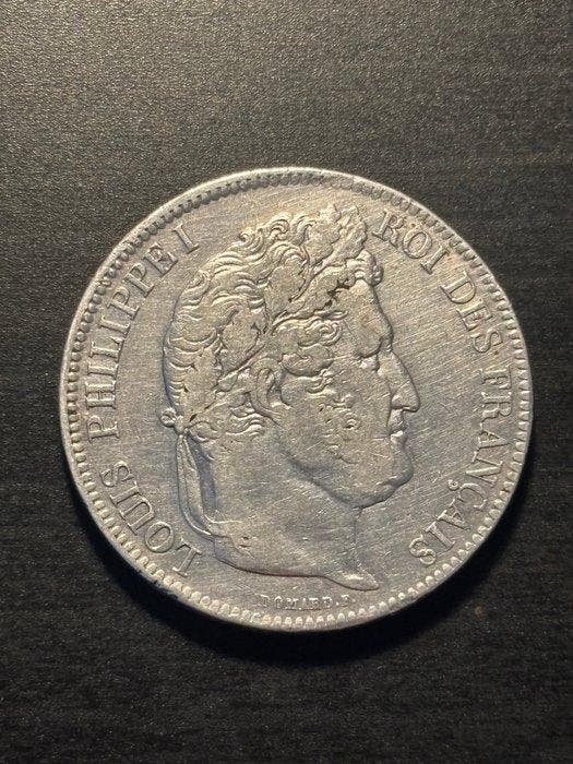 Frankrijk. Louis Philippe I. 5 Francs 1842-W, Lille (Zonder, Postzegels en Munten, Munten | Europa | Niet-Euromunten