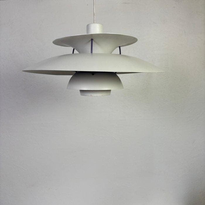 Louis Poulsen - Plafondlamp - PH5 - Metaal, Antiquités & Art, Antiquités | Éclairage