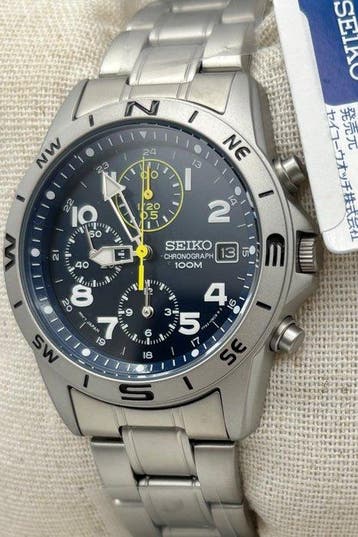 Seiko - Chronograph - Zonder minimumprijs - SND379P1 Watch
