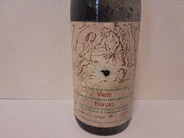 1974 Vietti - Barolo - 1 Fles (0,75 liter), Nieuw