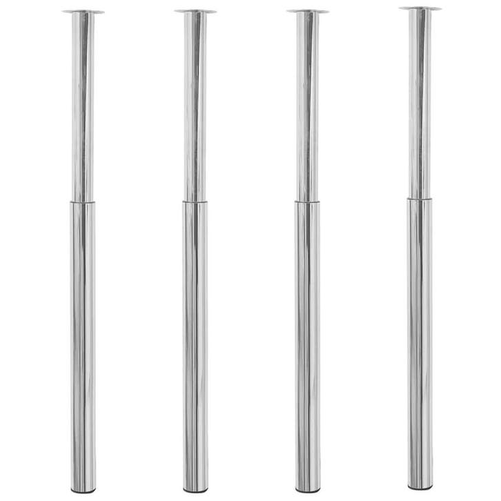 vidaXL Tafelpoten telescopisch 4 st 710-1100 mm, Huis en Inrichting, Tafelonderdelen, Nieuw, Verzenden