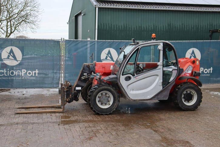 Veiling: Verreiker Manitou MT625 Diesel 55kW 2500kg 6m 2011, Zakelijke goederen, Machines en Bouw | Kranen en Graafmachines, Ophalen