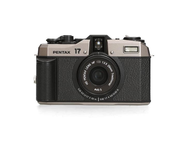 Pentax 17 Analoge Camera - 1 jaar garantie, Audio, Tv en Foto, Fotocamera's Digitaal, Zo goed als nieuw, Pentax, Ophalen of Verzenden