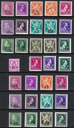 België 1946 - de volledige jaargang met alle reeksen, Gestempeld
