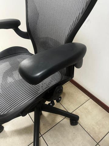Herman Miller Aeron Full Option - Refurbished Bureaustoel, Verzenden, Bureaustoel