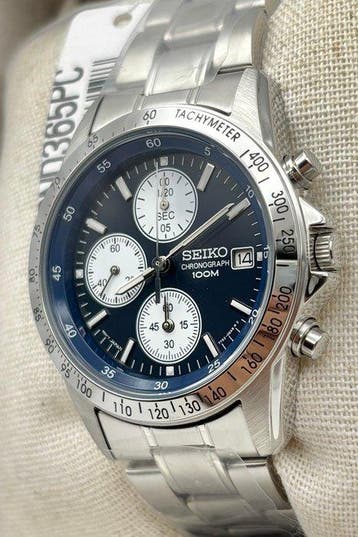 Seiko - SND365P1 - Zonder minimumprijs - Chronograph Quartz