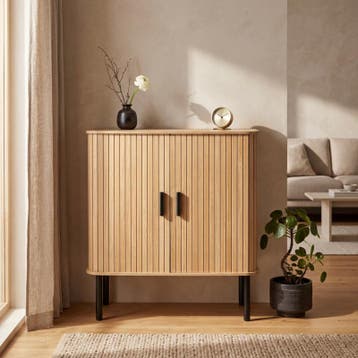 Design kast met schuifdeuren - 80 x 40 x 85 cm, Huis en Inrichting, Keuken | Potten en Pannen, Verzenden, Nieuw