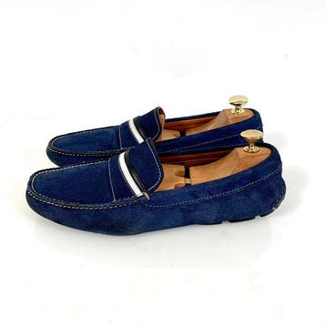 Prada Mocassin 2DD 069 Blue UK 8 - Mocassins - Maat: EU 42