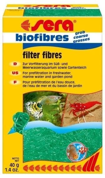 Sera Biofibers Grof 40gram (Sera filtermaterialen), Dieren en Toebehoren, Ophalen of Verzenden, Nieuw