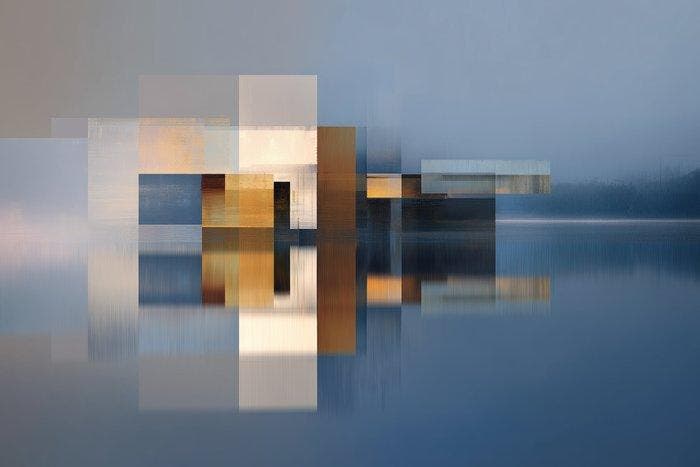 Lea Ottavi - Echoes in Reflection · XXL, Antiek en Kunst, Kunst | Designobjecten