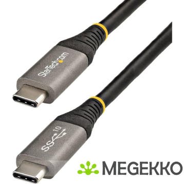 StarTech.com USB 3.2 Gen 2 10Gbps 100W USB Type-C 0.5m, Informatique & Logiciels, Verzenden