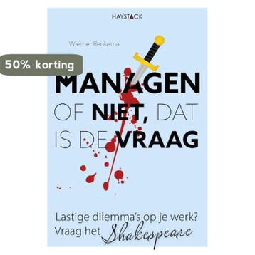 Managen of niet, dat is de vraag 9789461262387, Verzenden, Gelezen, Wiemer Renkema