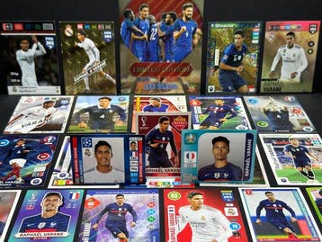 Panini - Raphaël Varane - 24x Stickers & Cards - Real Madrid, Nieuw
