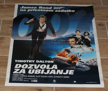 Timothy Dalton - James Bond - Licence to Kill (Dozvola za, Nieuw