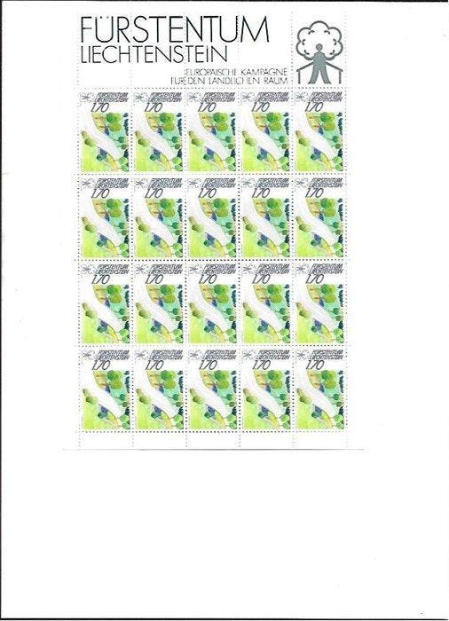 Liechtenstein 1967/1992 - 61 minifolies uit de periode,, Postzegels en Munten, Postzegels | Europa | België