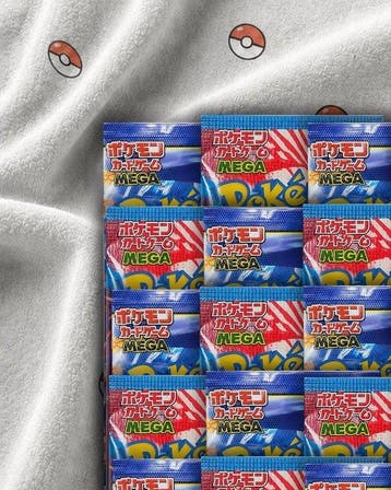 Pokémon - 25 Box - Pokémon TCG MEGA - Ninja Spinner/MEGA b, Hobby en Vrije tijd, Nieuw