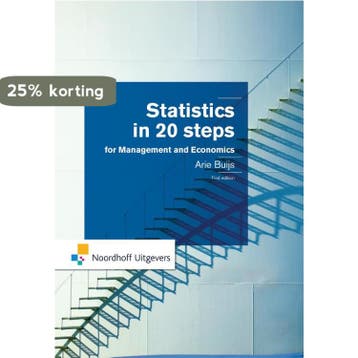 Statistics in 20 steps 9789001861216 Arie Buijs, Verzenden, Gelezen, Arie Buijs