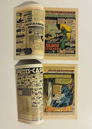 Tomb of Dracula #25 #27 #55 #57 - 1st app & origin of, Nieuw