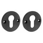 Set van twee PC-plaatjes Oxford ijzer zwart, Nieuw, Overige materialen