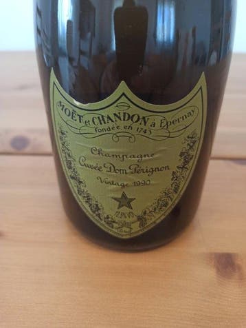 1990 Dom Pérignon - Champagne Brut - 1 Bouteille (0,75 l), Collections