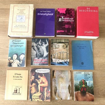 Jan Pieter Guépin - De beschaving en 11 andere 1ste drukken, Antiek en Kunst