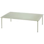 Serax Tafel Laag August Aluminium Groen - Tuintafel - Nieuw, Tuin en Terras, Tuintafels, Verzenden, Nieuw