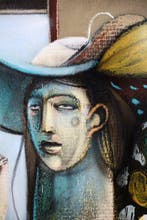 Jone Hopper - Belle à la grappe de raisin