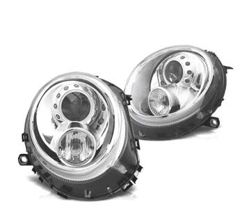 Phares Pour Mini Cooper 06-14 Chromé, Verzenden