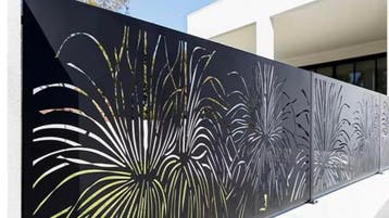hekwerk, schutting, tuinafsluiting, tuinpanelen, Ophalen, Met poort, Sierhekwerk, Nieuw