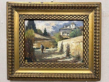 Antonio Asturi (1904-1986) - Stradina di campagna