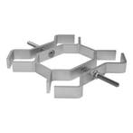 FORTEX STAGE750 Leg to Leg podium poot Clamp dubbel ronde, Musique & Instruments, Verzenden