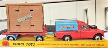 Corgi 1:43 - Voiture miniature - Chipperfields Land Rover