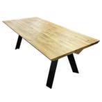 bert plantagie Eettafel Tristan - Ongebruikt, Verzenden, Zo goed als nieuw, Eikenhout, 200 cm of meer
